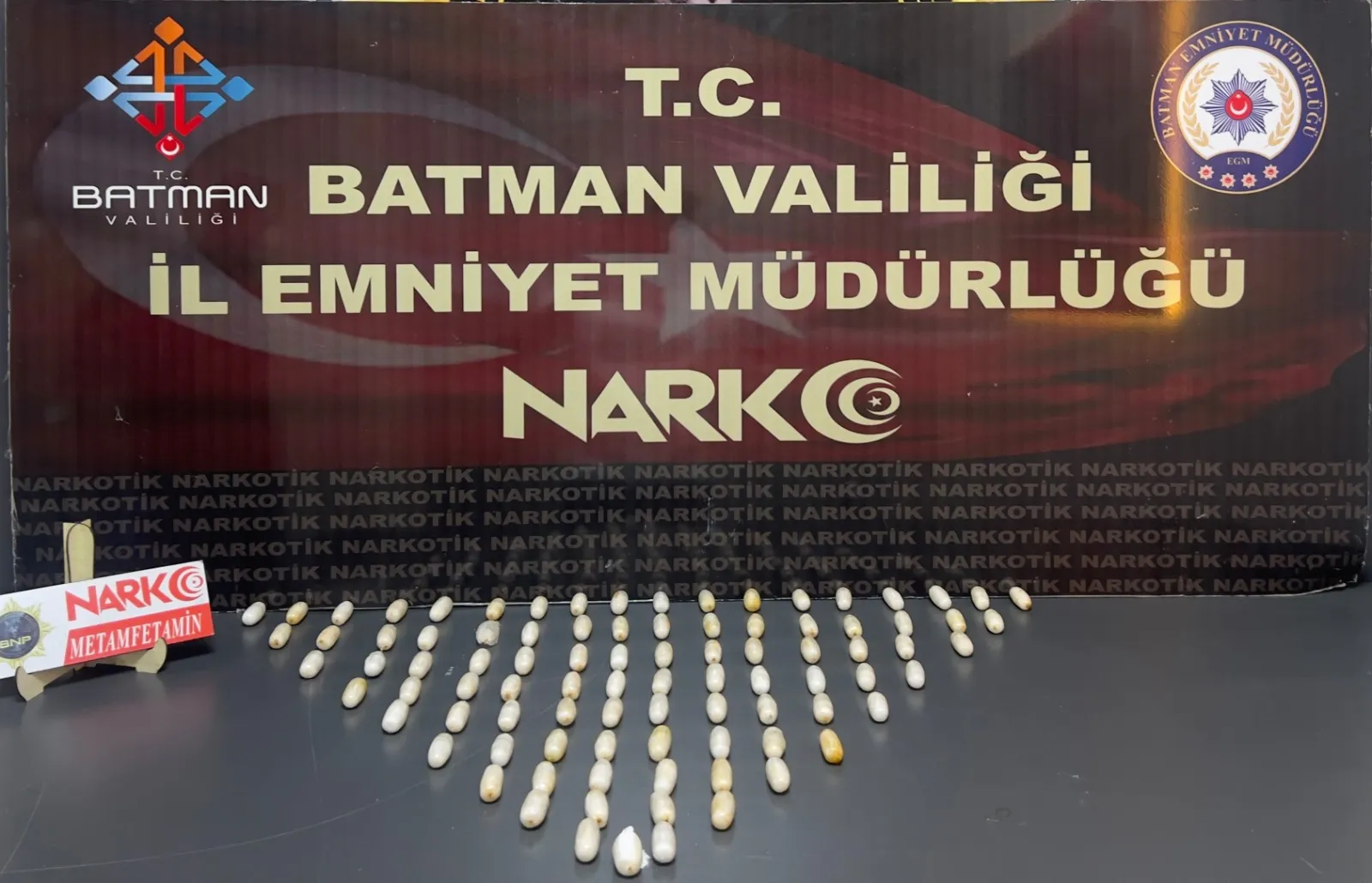 Batman'da şok operasyon: Midesini uyuşturucu deposuna çevirmiş