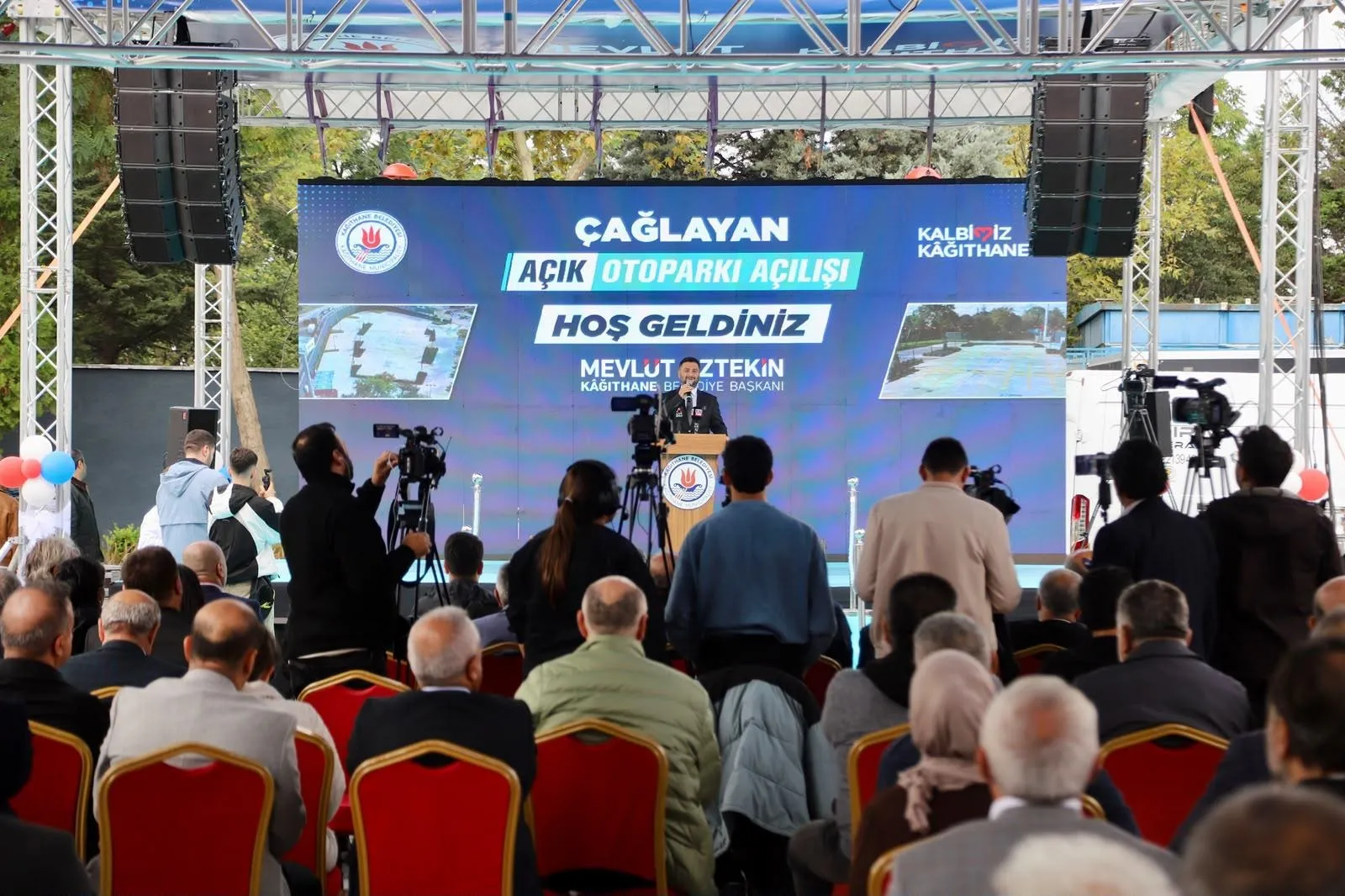 Kağıthane'de betonun yerini yeşil doku aldı: Çağlayan'da yeni dönem