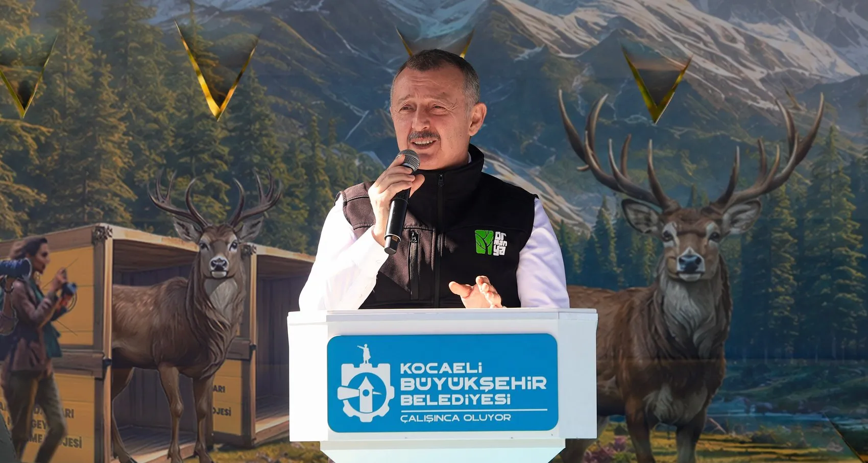 Kocaeli'nin ormanlarında geyik muhabbeti değil, geleceğin inşası var