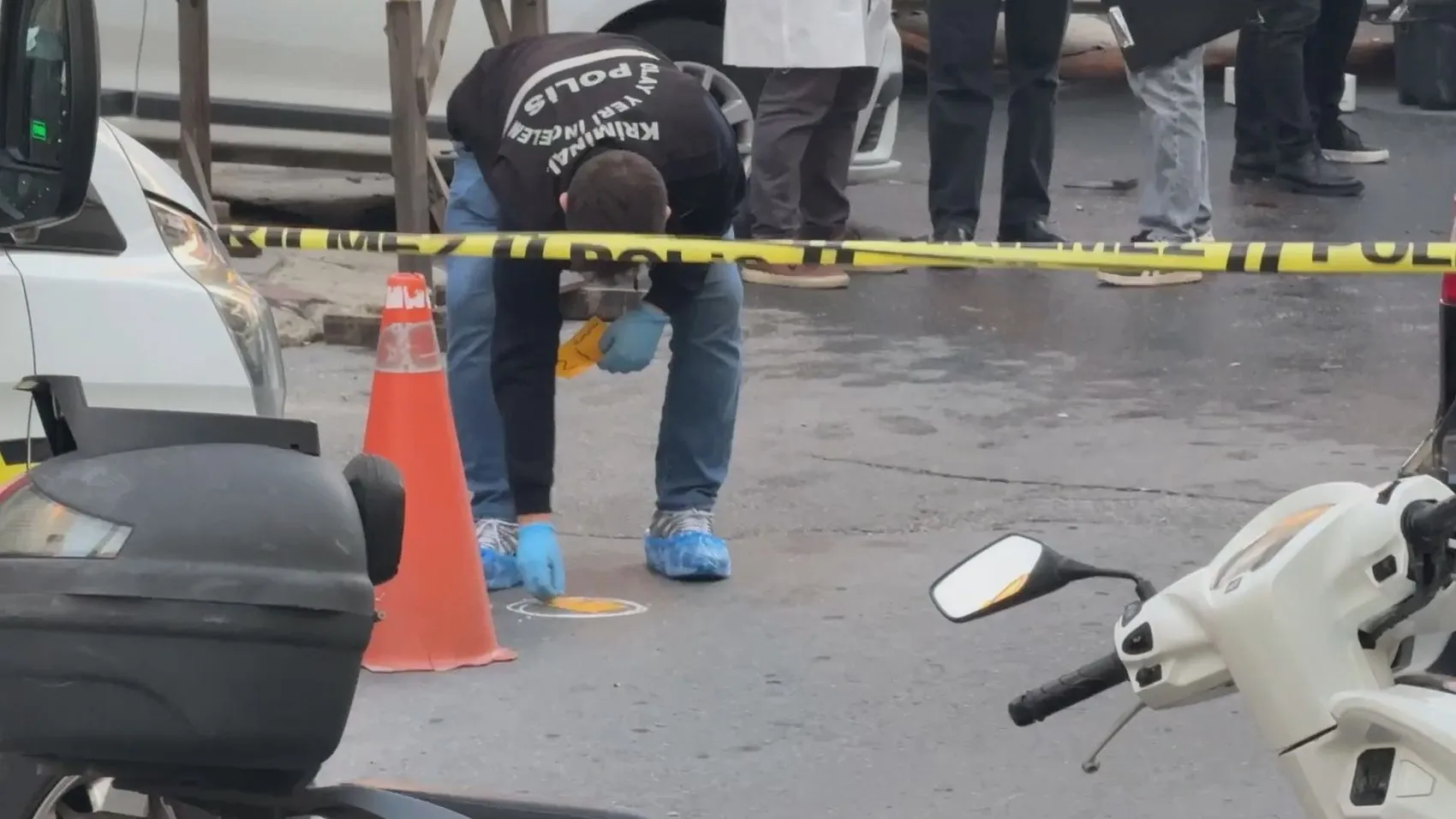 Kağıthane'de otomobilin içinde infaz: 44 yaşındaki sürücü hedef alındı