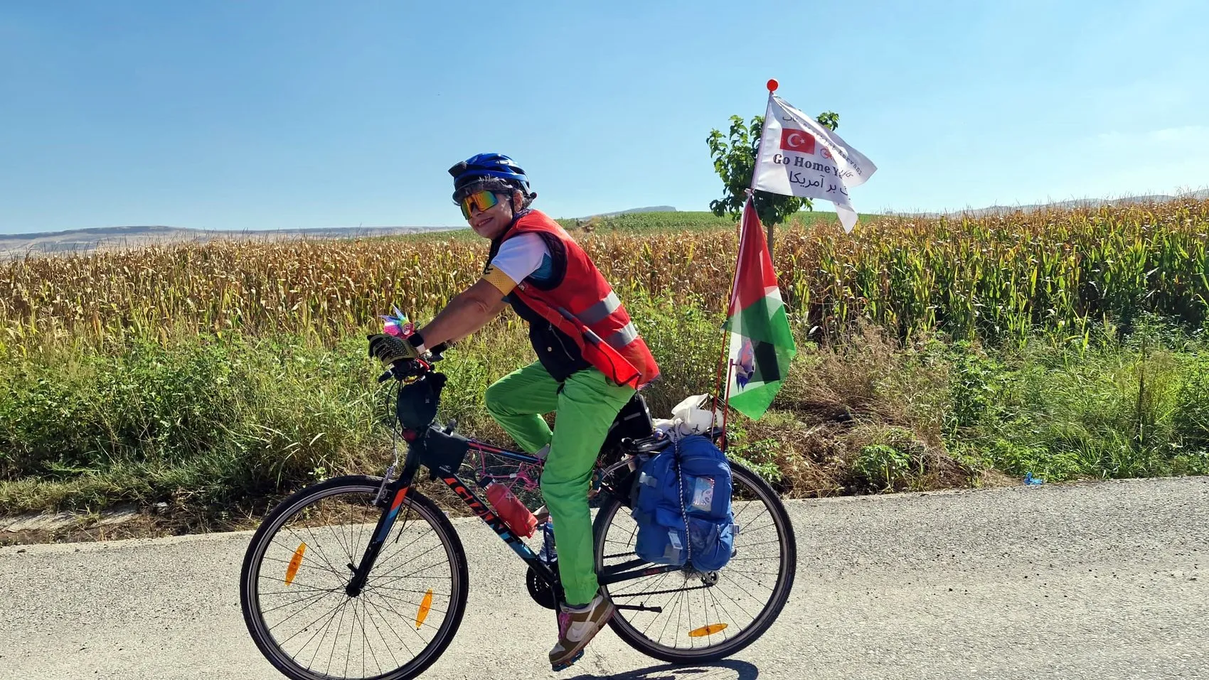 Diyarbakır'dan İran'a uzanan vicdan yolculuğu: 3 bin kilometrelik pedal çevirme eylemi