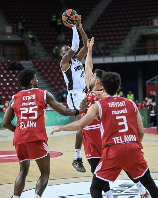 Beşiktaş Avrupa Arenasında Hüsran Yaşadı: Hapoel Tel Aviv Geçit Vermedi