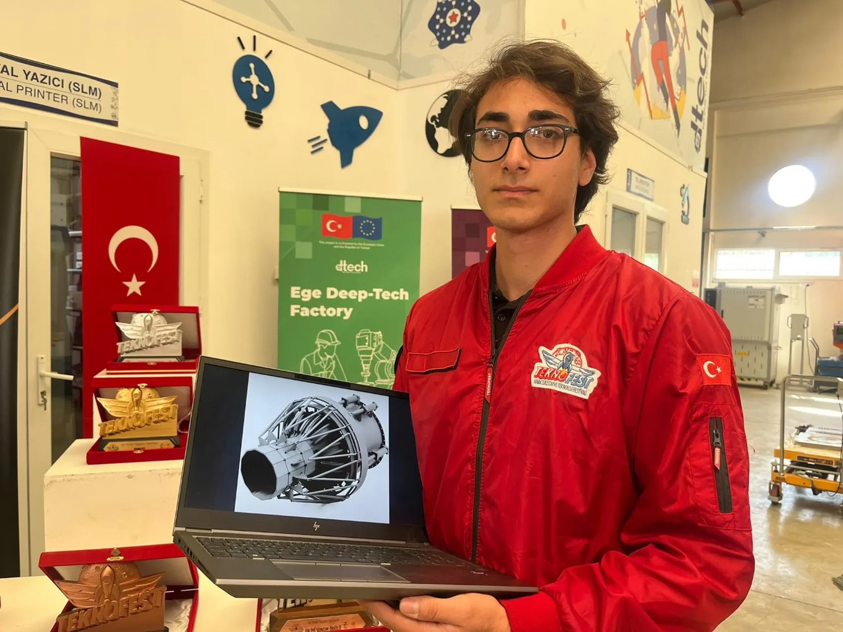 Ege Üniversitesi'nin genç beyinleri Şanlıurfa'da tarih yazdı: Gökyüzünden siber dünyaya uzanan zafer serisi