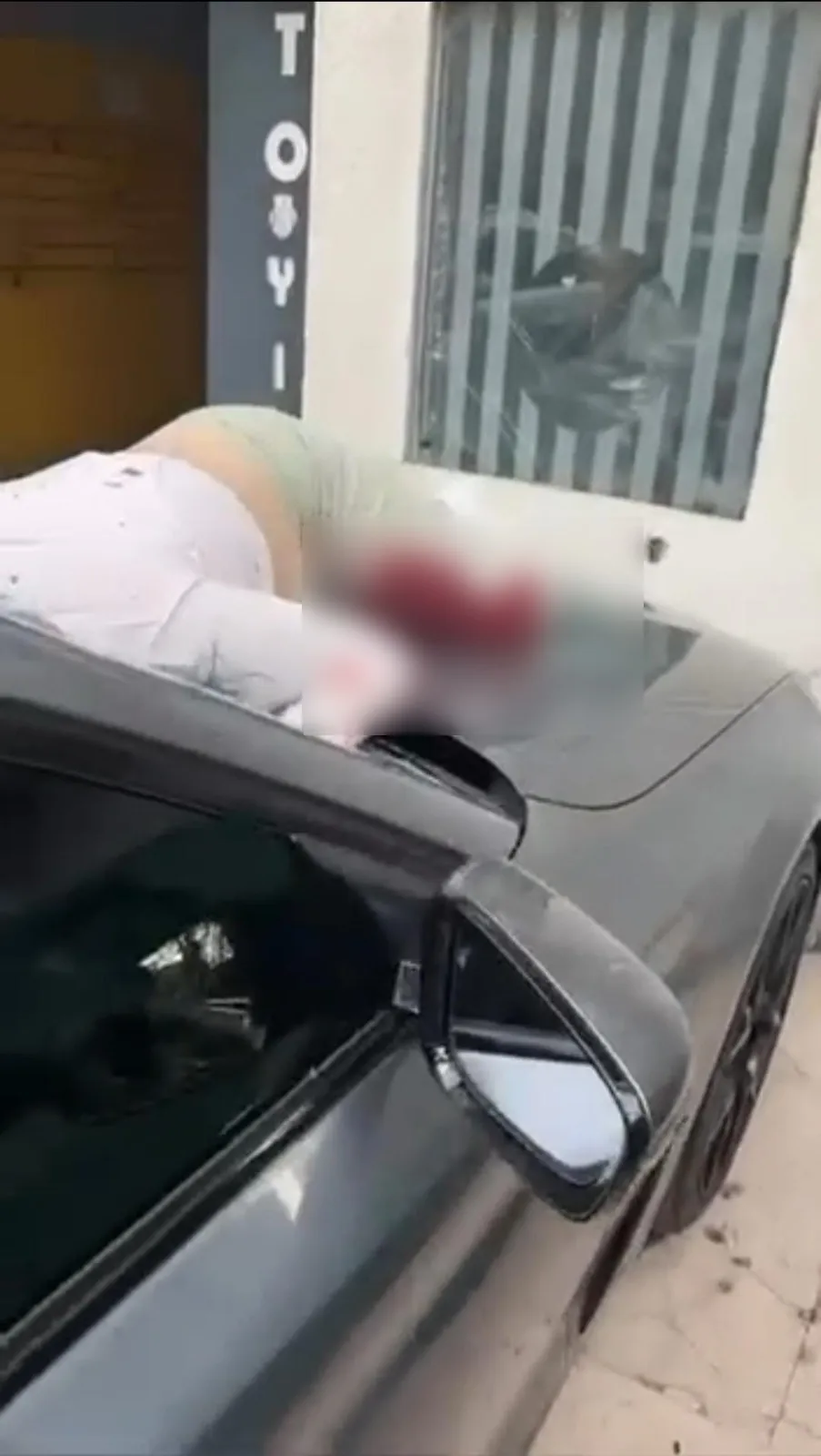 Başkentte dehşet anları: Otel penceresinden düşen genç kadın otomobilin tavanına çakıldı