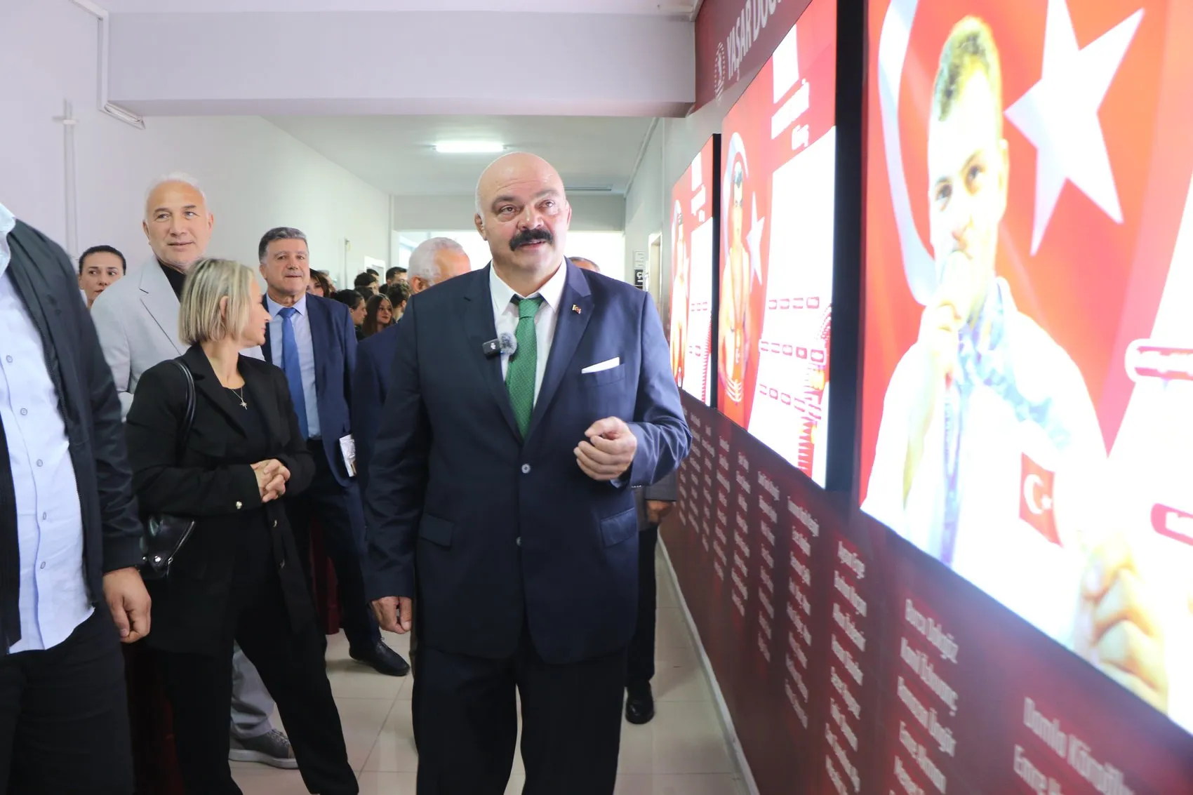 Samsun'da şampiyonların izi duvarda: Gelecek nesillere ilham olacak