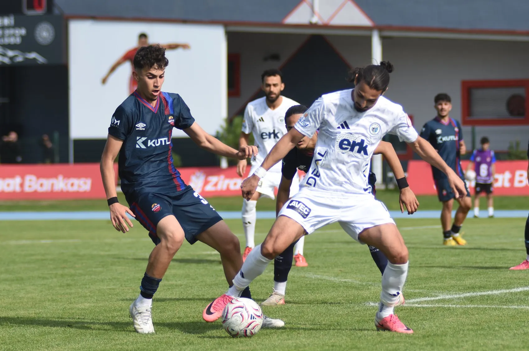 Erciyes 38 FK kupada hata yapmadı: Kahta 02 Spor engelini iki golle aştı