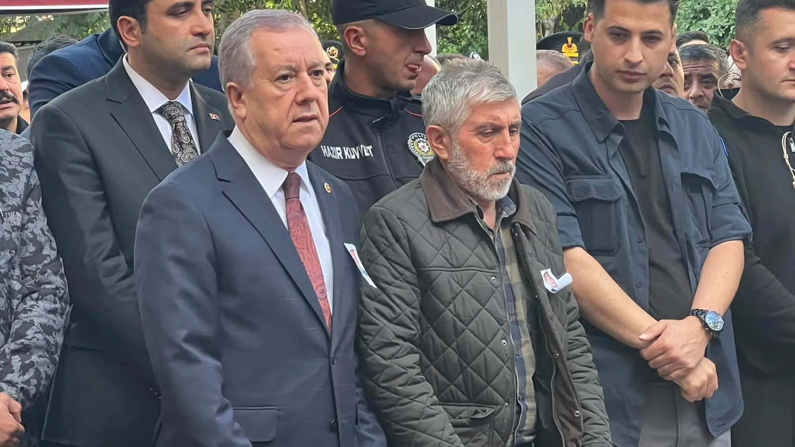 Ankara'da hüzünlü veda: Şehit polis Ahmet Türkoğlu son yolculuğuna uğurlandı