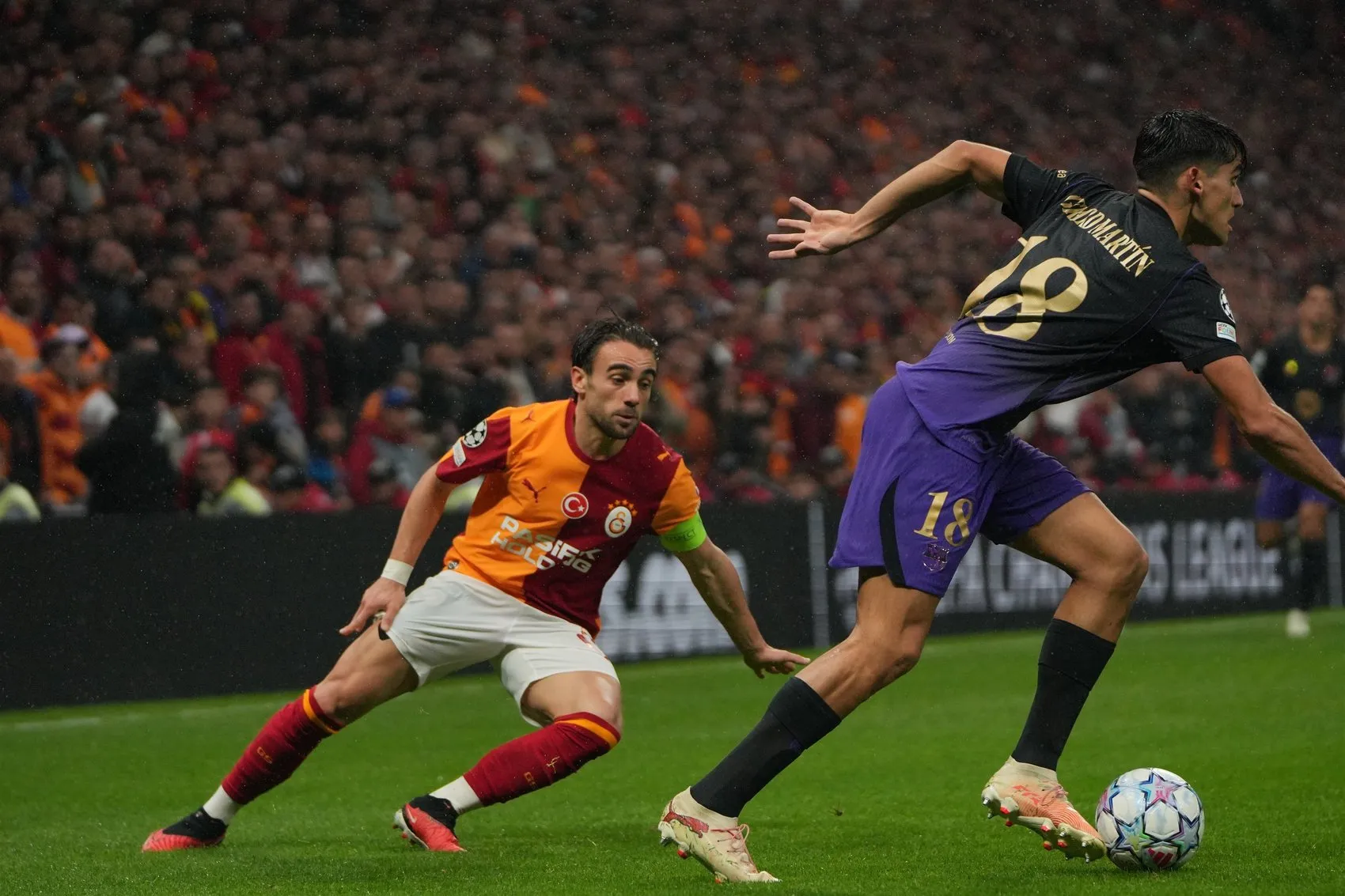 Rams Park'ta hayal kırıklığı: Galatasaray devler arenasında Barcelona'ya boyun eğdi