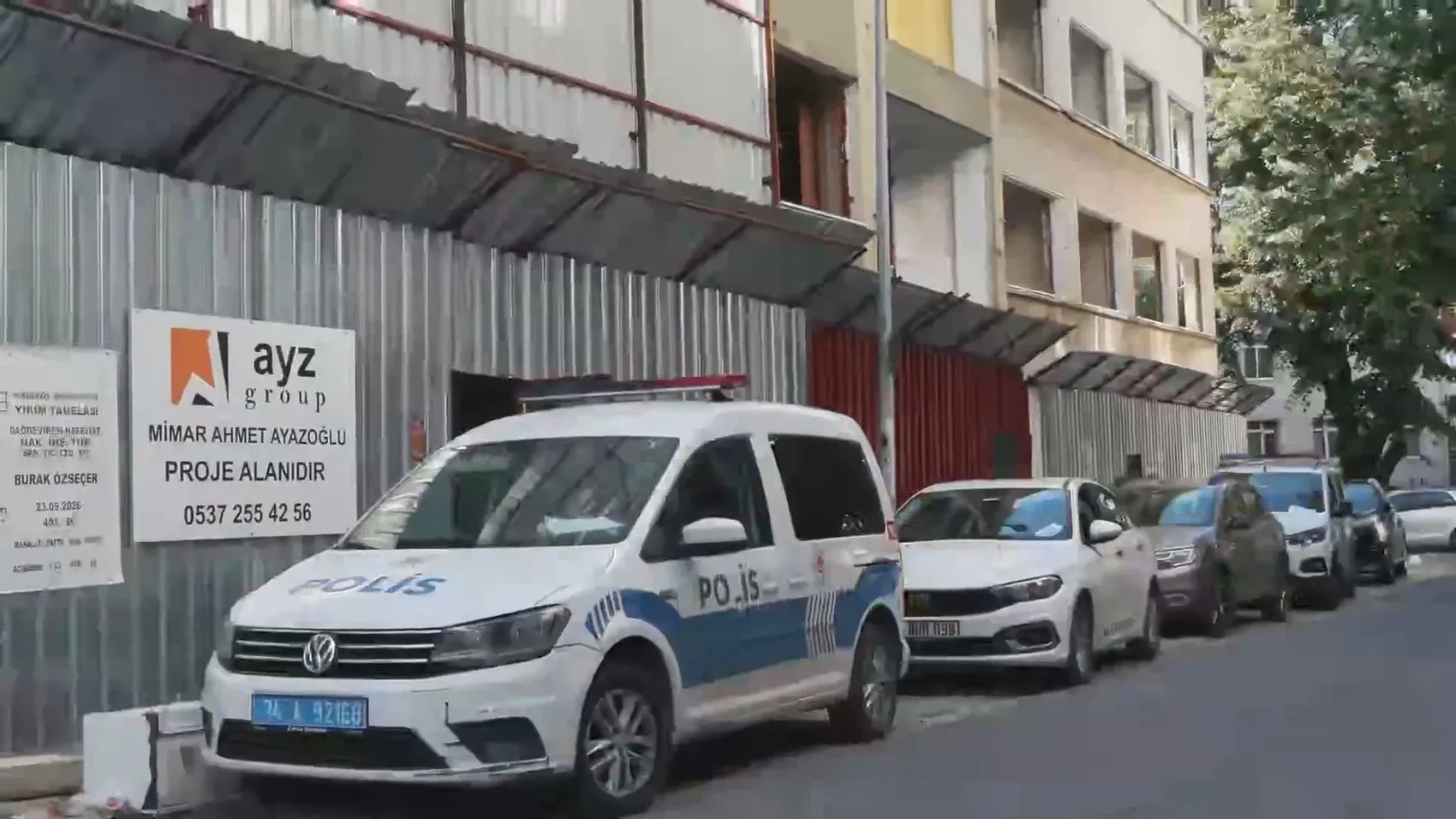 Kadıköy'deki inşaatta yürek burkan kaza: Bir işçi hayatını kaybetti
