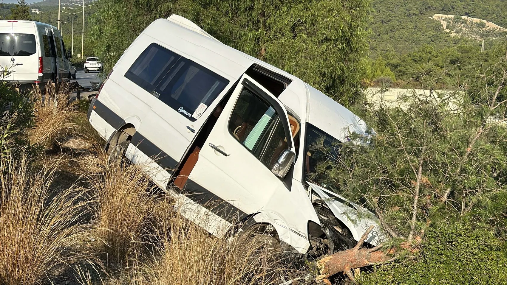 Bodrum'da dehşet anları: Makas atan sürücü tatilcileri hastanelik etti