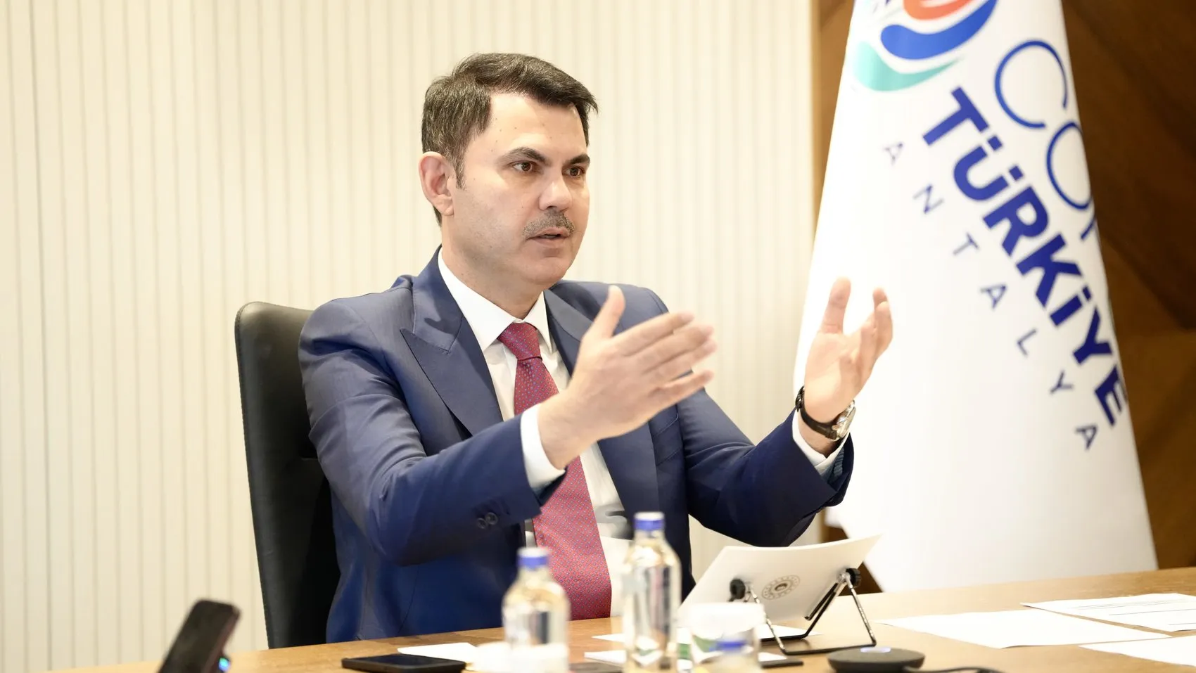 Antalya'daki dev zirve için kritik temas: Bakan Kurum küresel iklim eylemi için düğmeye bastı