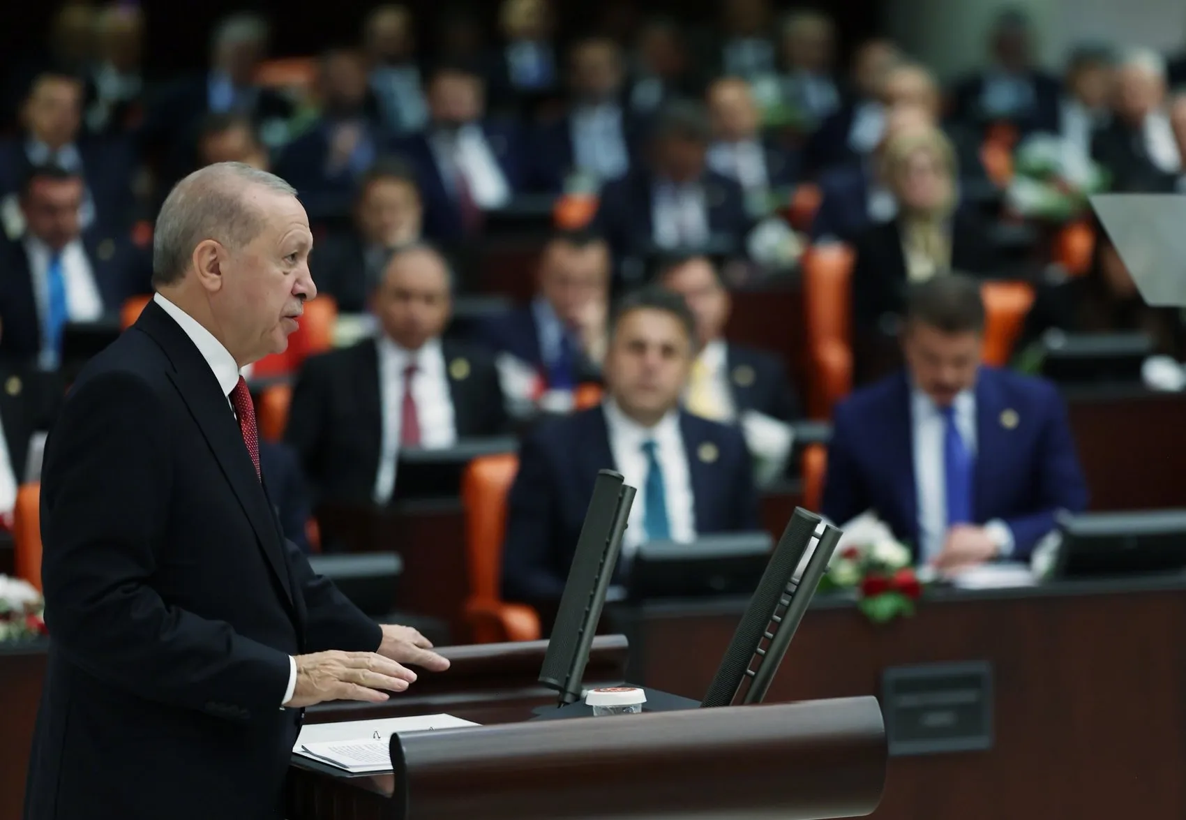 Erdoğan'dan Meclis kürsüsünde tarihi çağrı: Cephe siyaseti devri kapandı