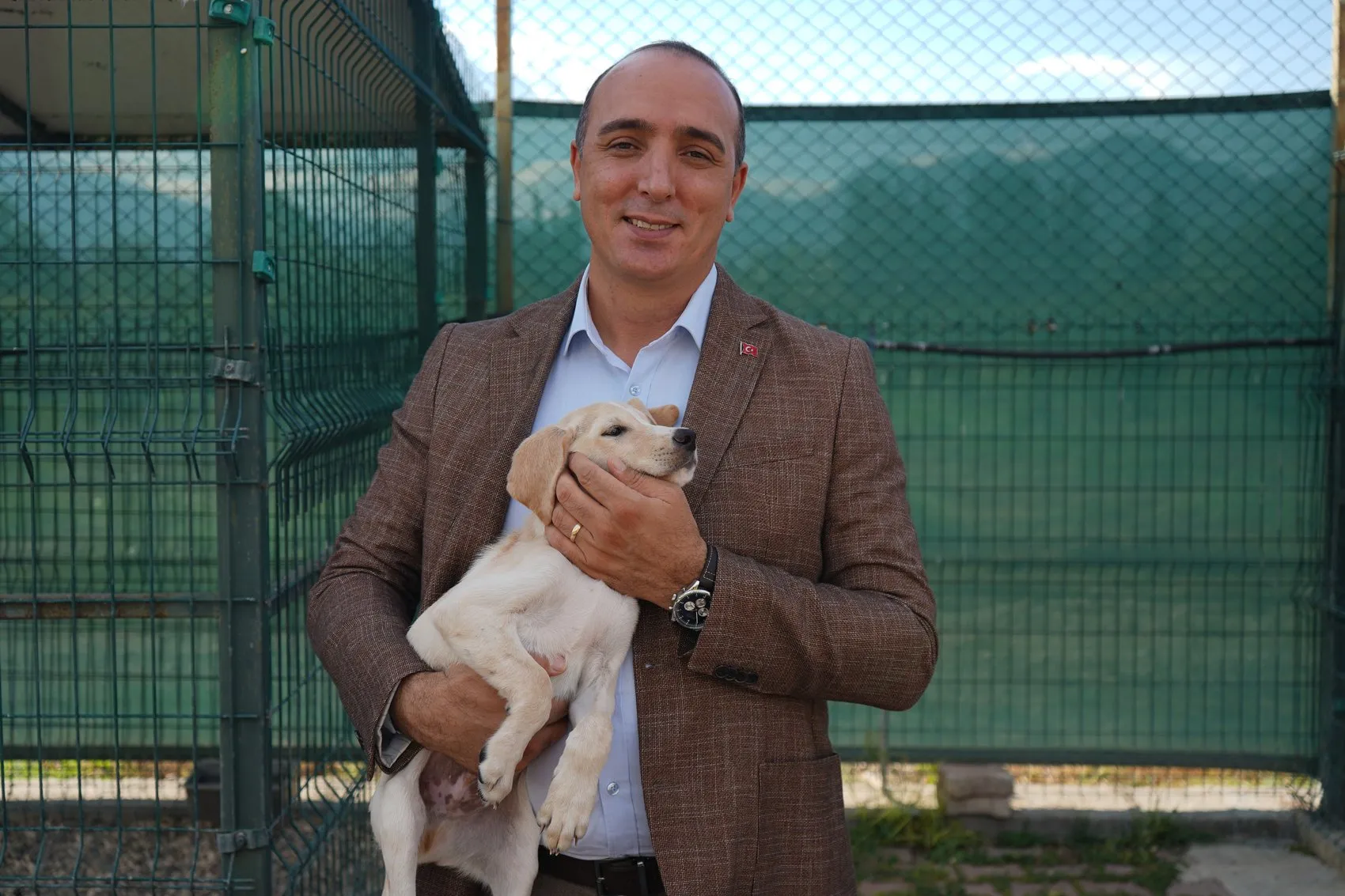 Alevlerin arasından kurtarılan 16 can, yeni yuvalarını bekliyor