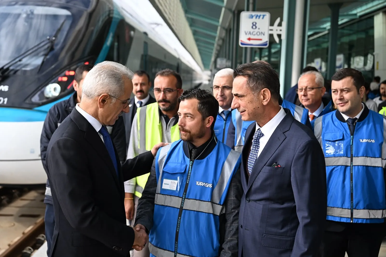 Ankara-Kırıkkale hattında tarihi an: Milli Hızlı Tren raylara indi