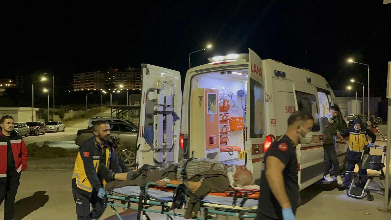 Kula'da yol çalışması kabusa döndü: Zincirleme kazada 5 kişi hastanelik oldu