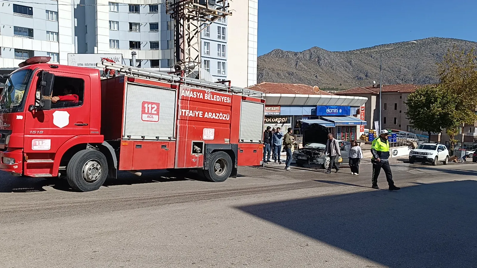 Sınav heyecanı yerini şoka bıraktı: KPSS'ye girdi, döndüğünde aracını küle dönmüş halde buldu