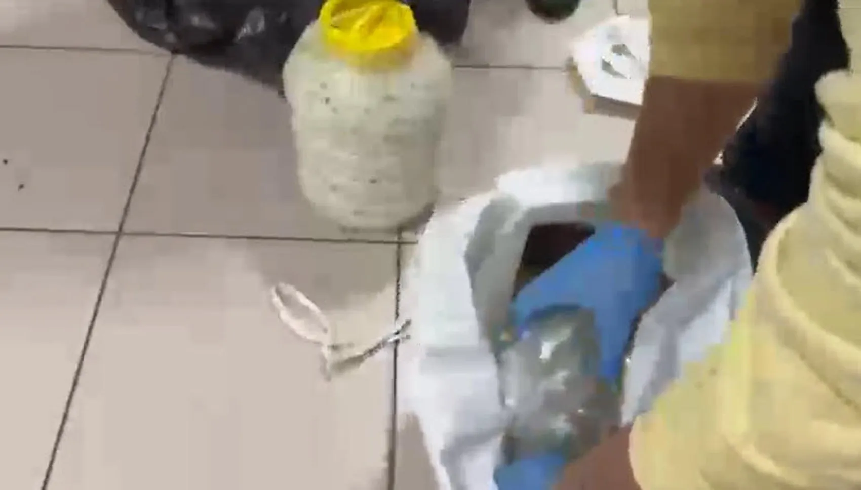 Peynir bidonunda zehir sevkiyatı: Terminalde kıskıvrak yakalandı