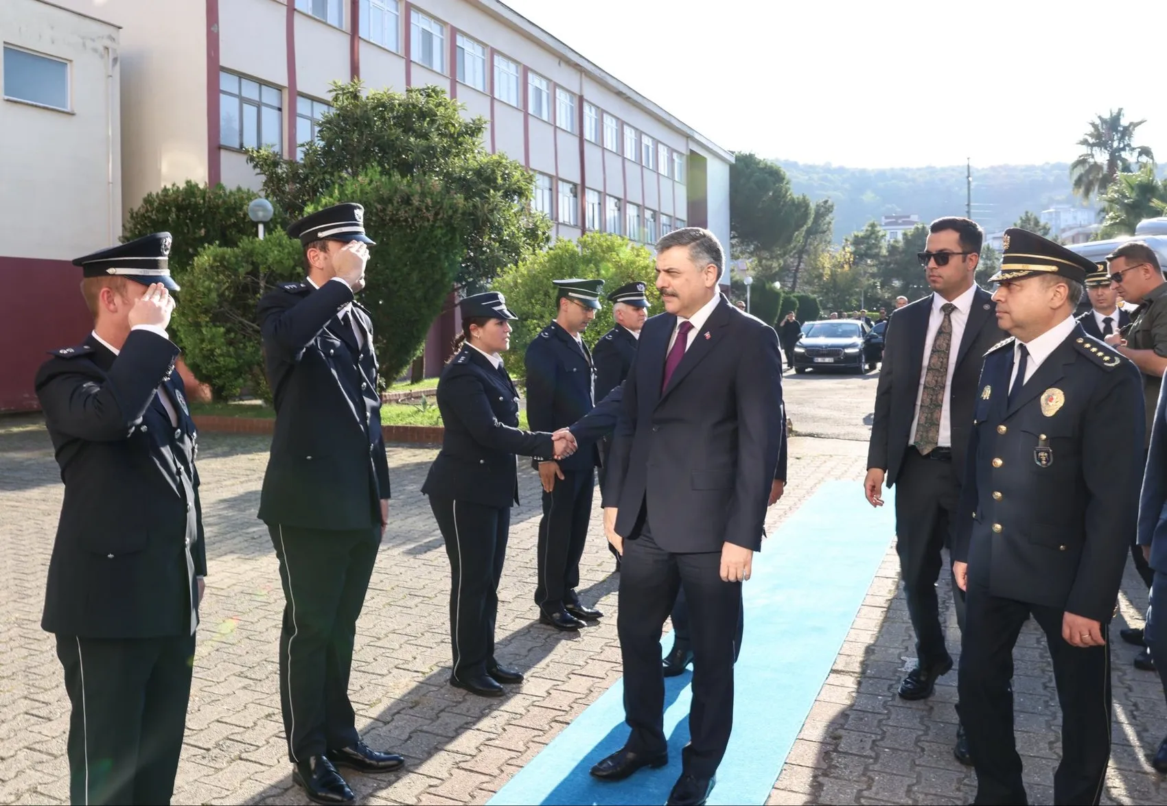 Bakan Çiftçi'den Samsun'daki polis adaylarına kritik ziyaret: Geleceğin teminatı gençlerimiz