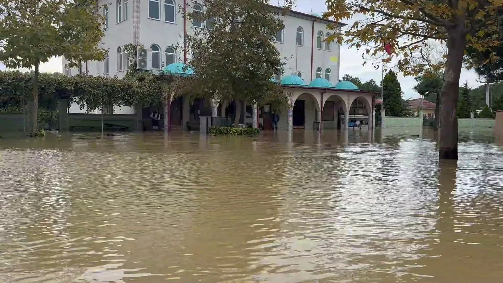 Acarlar Longozu'nda sular yükseldi: Turistik bölge adeta göle döndü