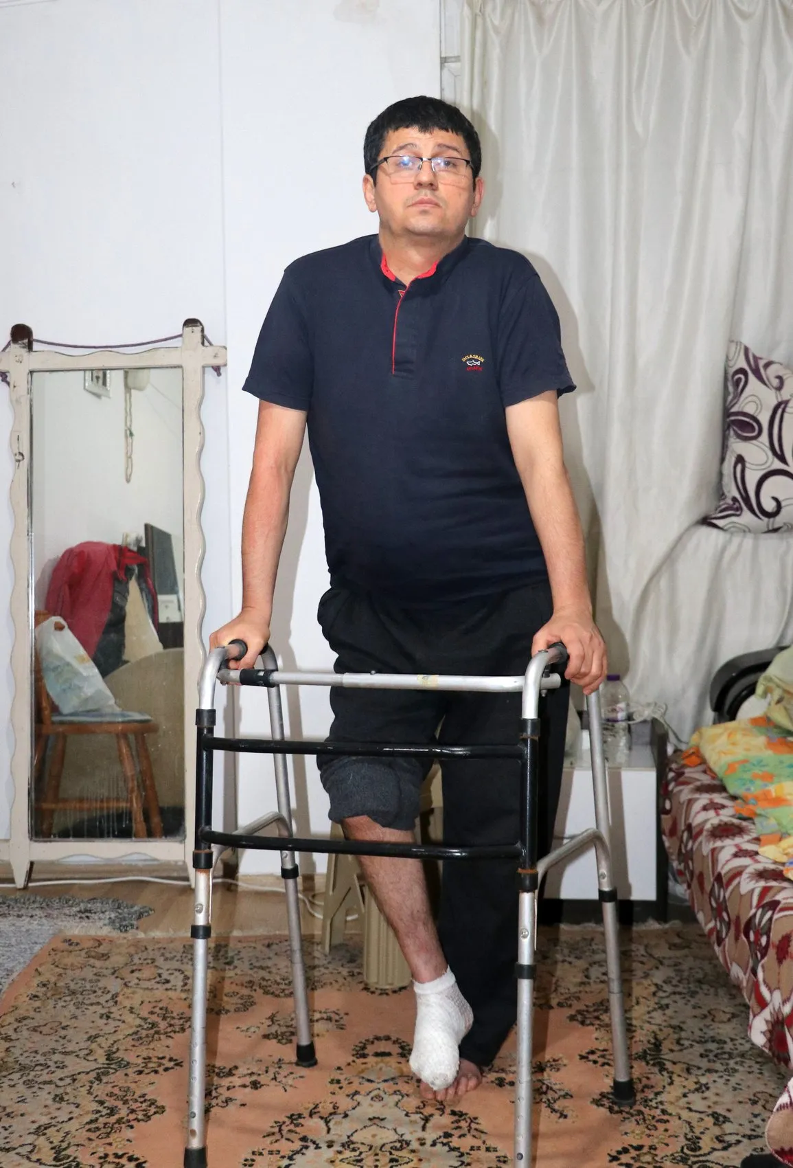 On dokuz yıldır kapanmayan yara: Murat Şeker'in tek hayali yeniden yürüyebilmek