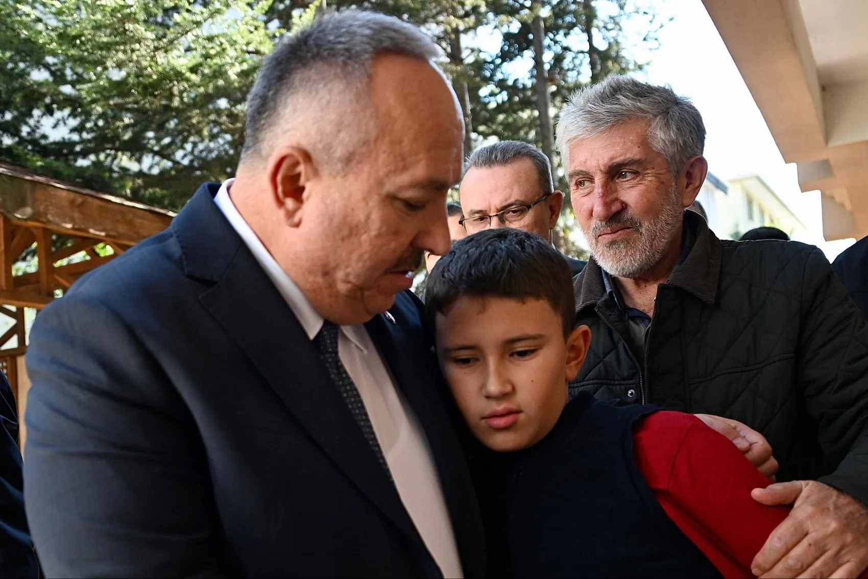 Emniyet teşkilatından Pursaklar'daki kahramana vefa ziyareti