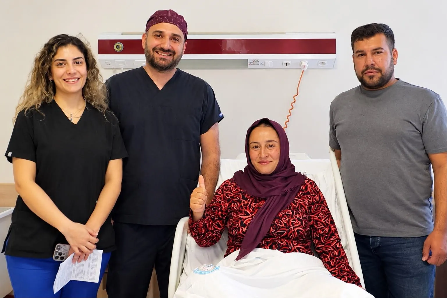 On iki yıllık sancılı bekleyiş robotik cerrahiyle son buldu: Şanlıurfa'da bir ilk