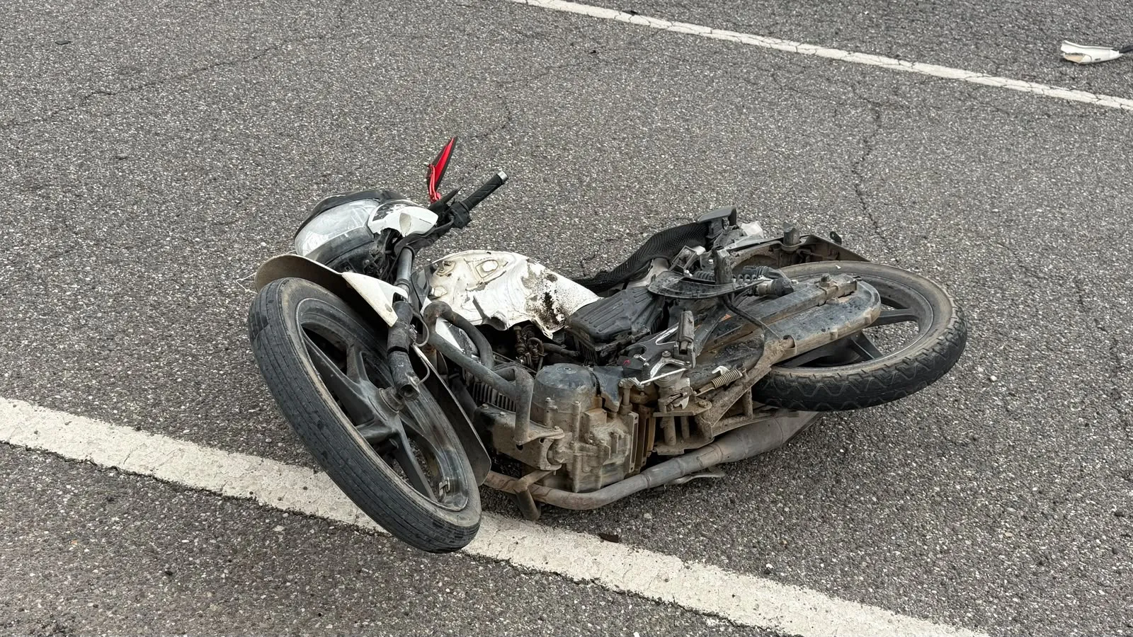 Bismil kara yolunda acı veda: 14 yaşındaki motosiklet sürücüsü hayata veda etti