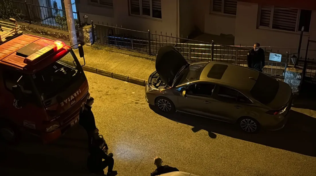 Motor kaputundan gelen ses yürekleri ağza getirdi: Minik can kurtarıldı