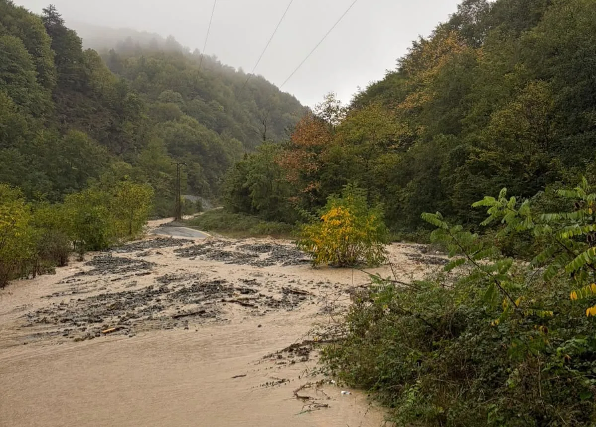 Sapanca'da kabus dolu anlar: İki katlı villa saniyeler içinde sulara gömüldü