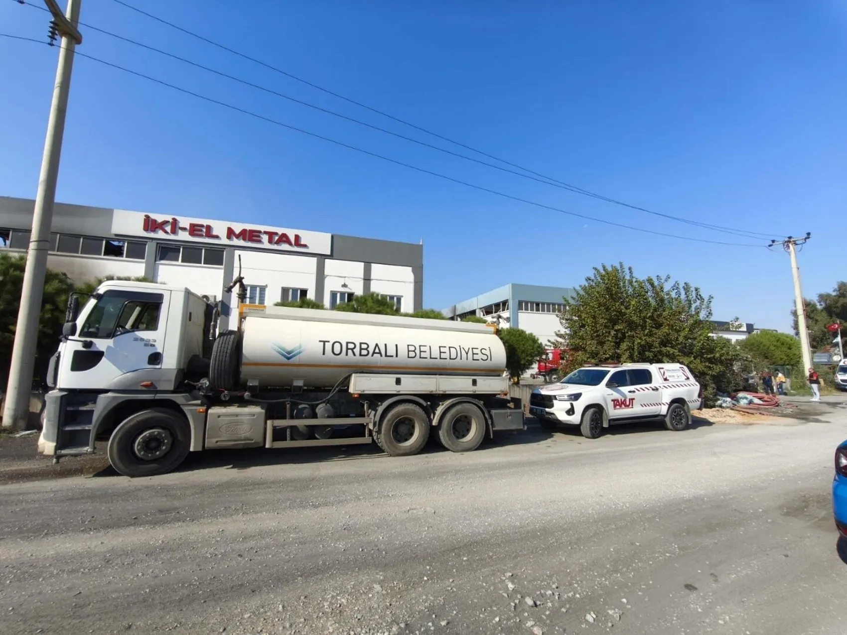 Torbalı'daki metal fabrikasında korkunç patlama: 7 işçi yaralandı