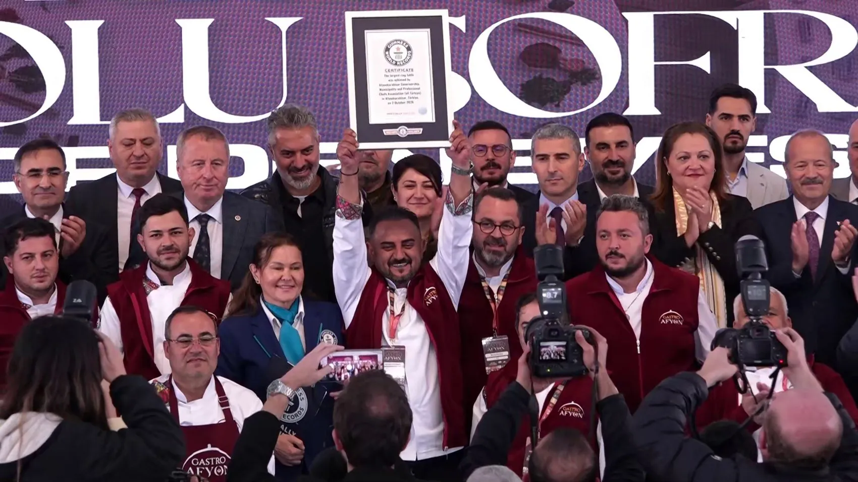 Afyonkarahisar'dan Dünya Rekoru: Anadolu'nun Lezzetleri Guinness Tarihine Geçti