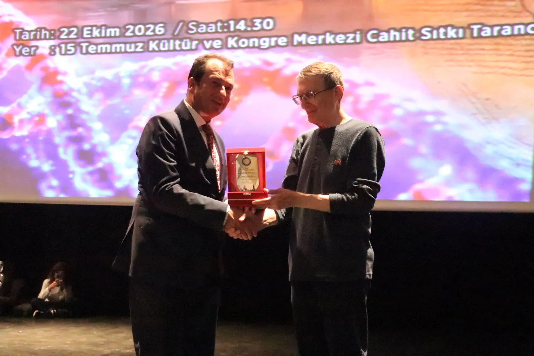 Nobel ödüllü Aziz Sancar'dan Diyarbakır'a duygusal dönüş: Hemşeriniz sayılırım