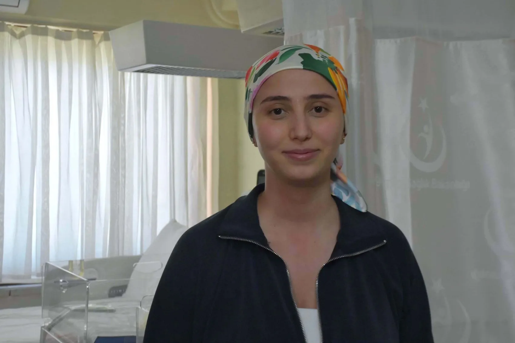 Kucağında bebeğiyle kansere meydan okuyor: O olmasa yataktan çıkamazdım