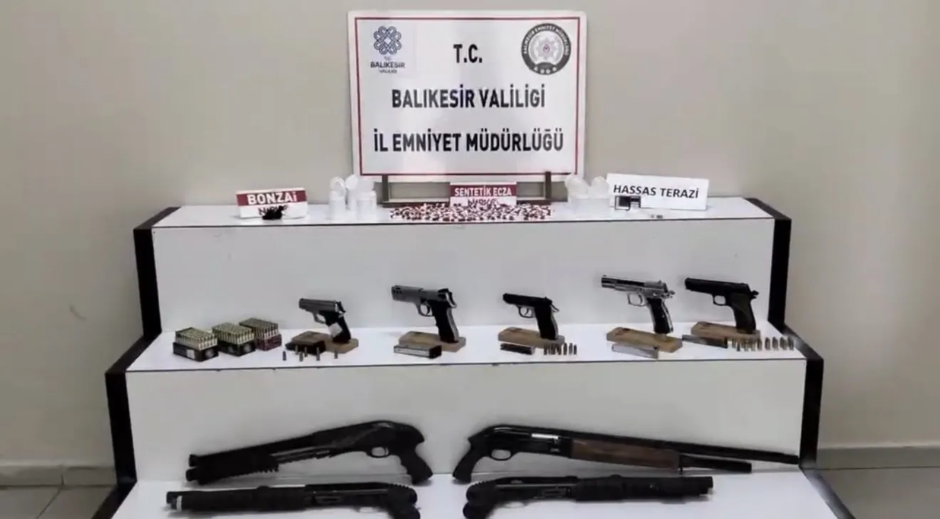 Balıkesir'de şafak operasyonu: 37 adrese eş zamanlı baskın