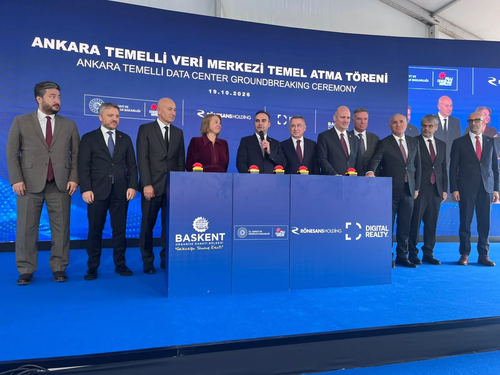 Türkiye dijital geleceğini 1 gigavatlık güçle inşa ediyor: Ankara'da dev yatırımın temelleri atıldı
