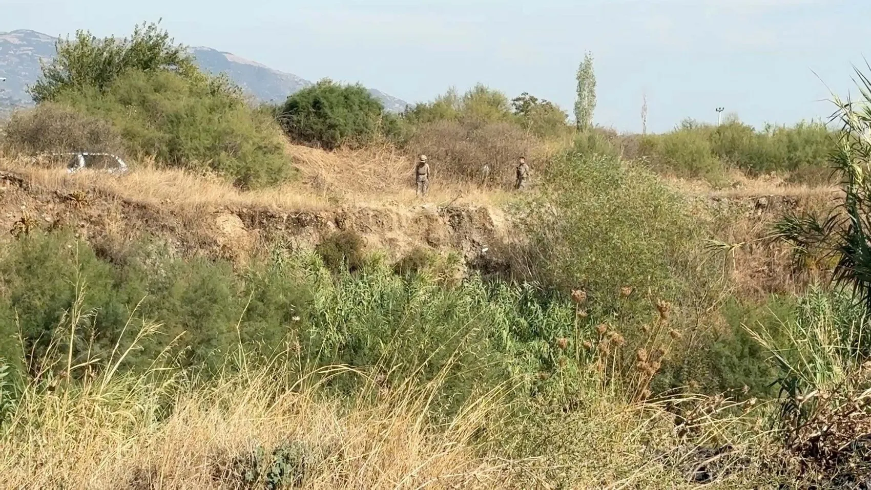 İncirliova'da dehşet anları: Zeytinlikte saklanan saldırgan İHA ile kıskıvrak yakalandı