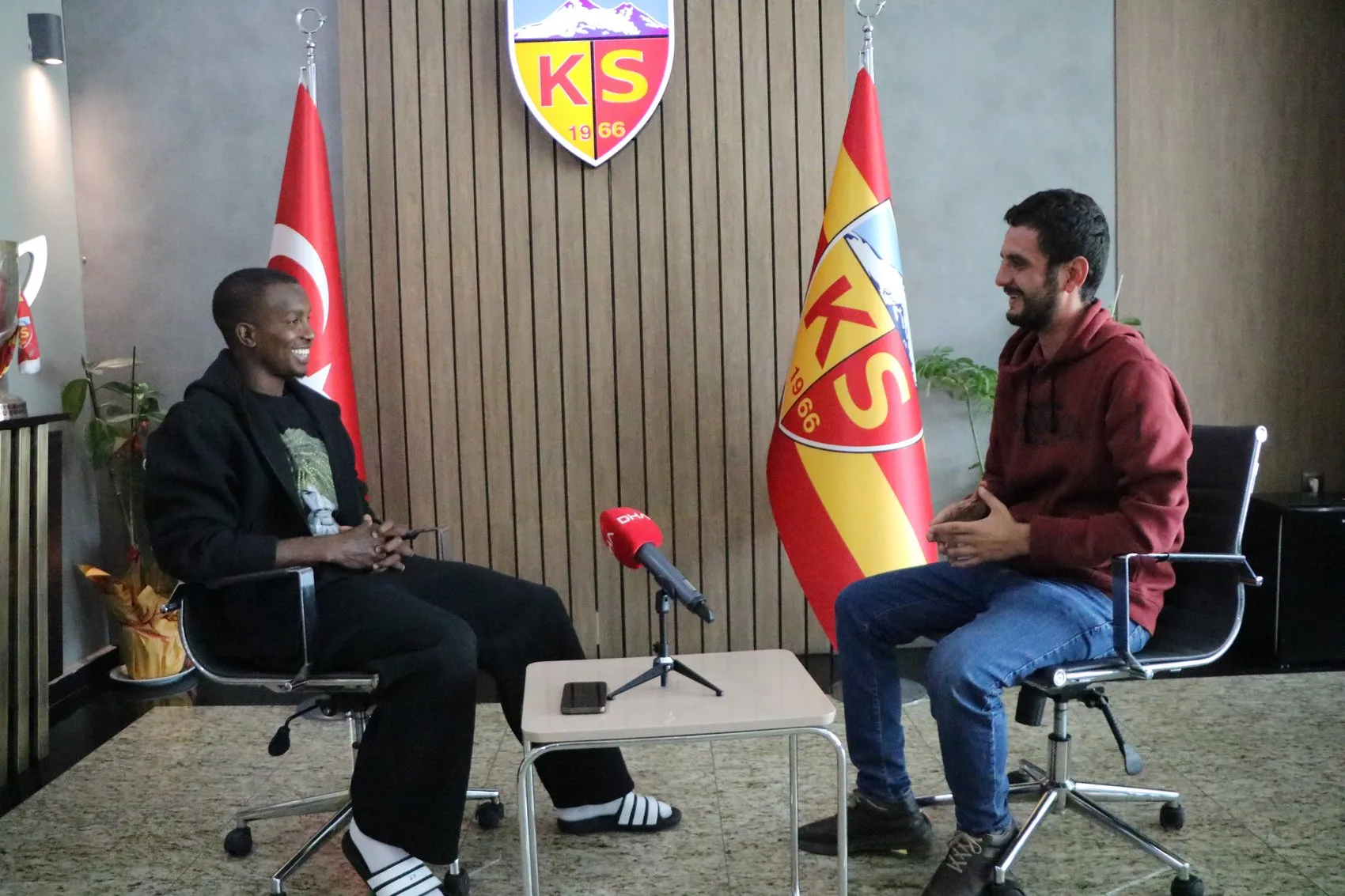 Kayserispor'un Kolombiyalı yıldızı Daniel Moreno'dan iddialı hedef: 20 golle zirveye