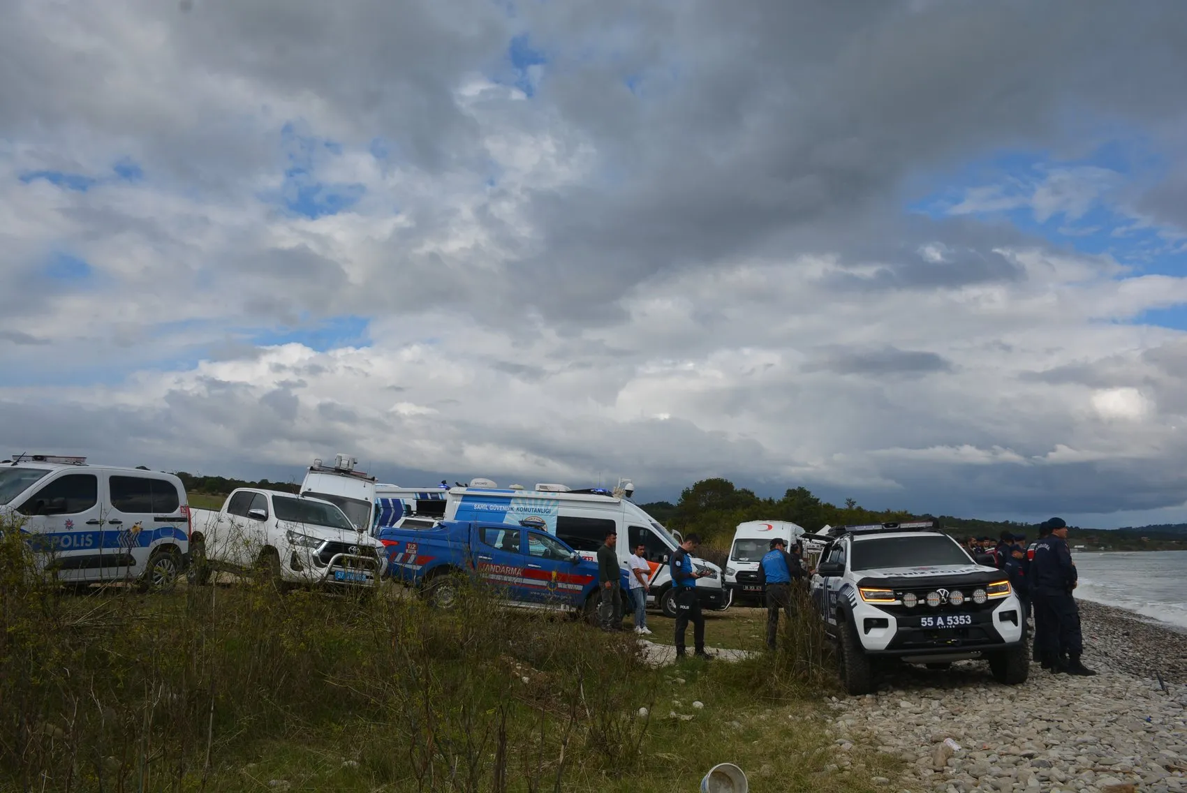 Sinop'ta hobi olarak başlayan balık avı trajediyle bitti: Bir polis memuru hayatını kaybetti, diğeri aranıyor