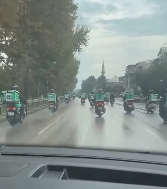 Bursa'da motokuryelerin hüzünlü vedası: 56 günlük yaşam mücadelesi son buldu