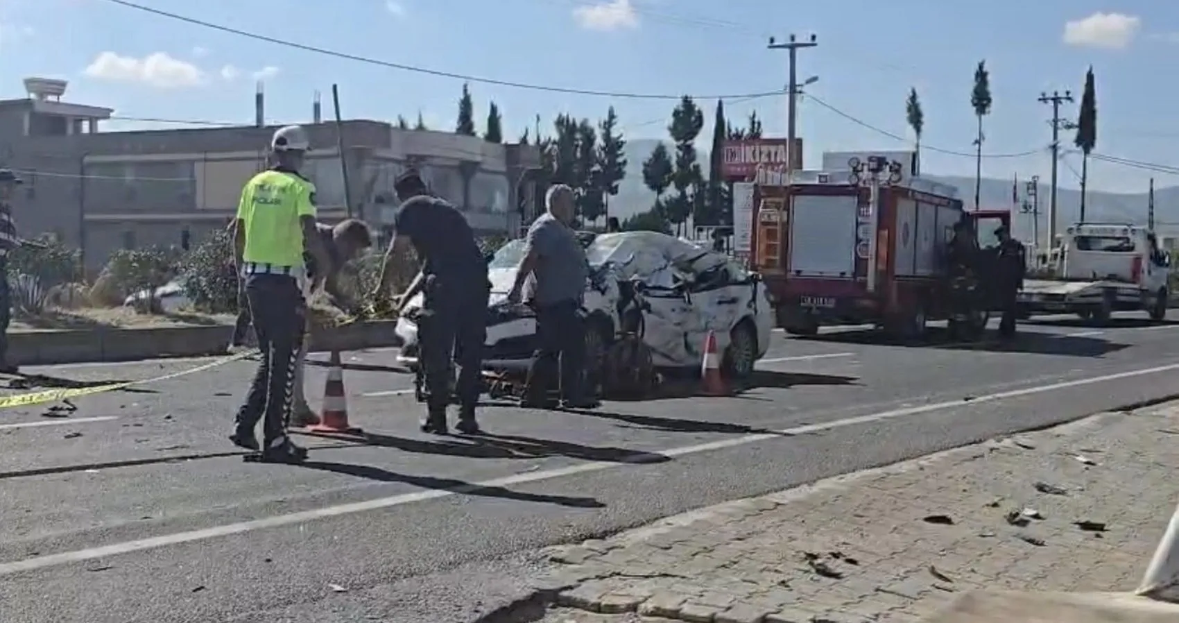 Milas-Bodrum yolunda acı bilanço: Bir kişi yaşamını yitirdi