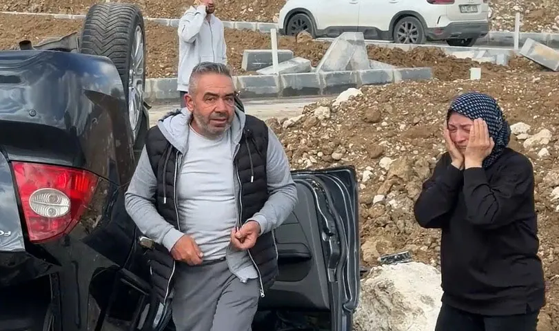 Kütahya'daki kaza yürekleri ağza getirdi: Evladını o halde gören anne fenalaştı