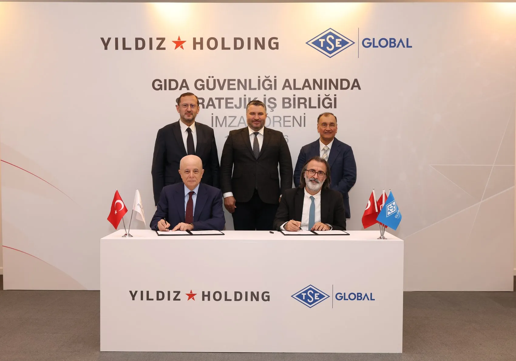 Gıda güvenliğinde dev iş birliği: Yıldız Holding ve TSE Global güçlerini birleştirdi