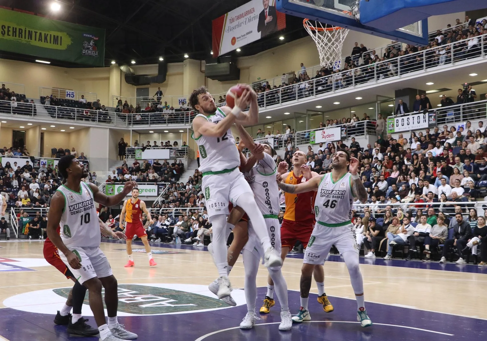 Galatasaray Denizli deplasmanında kontrolü elden bırakmadı