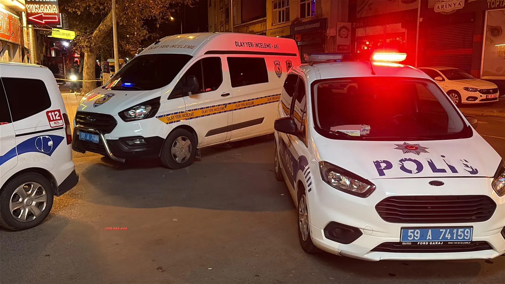 Çorlu'da akşam yürüyüşü kanlı bitti: Kaldırımda yürürken hedef alındı