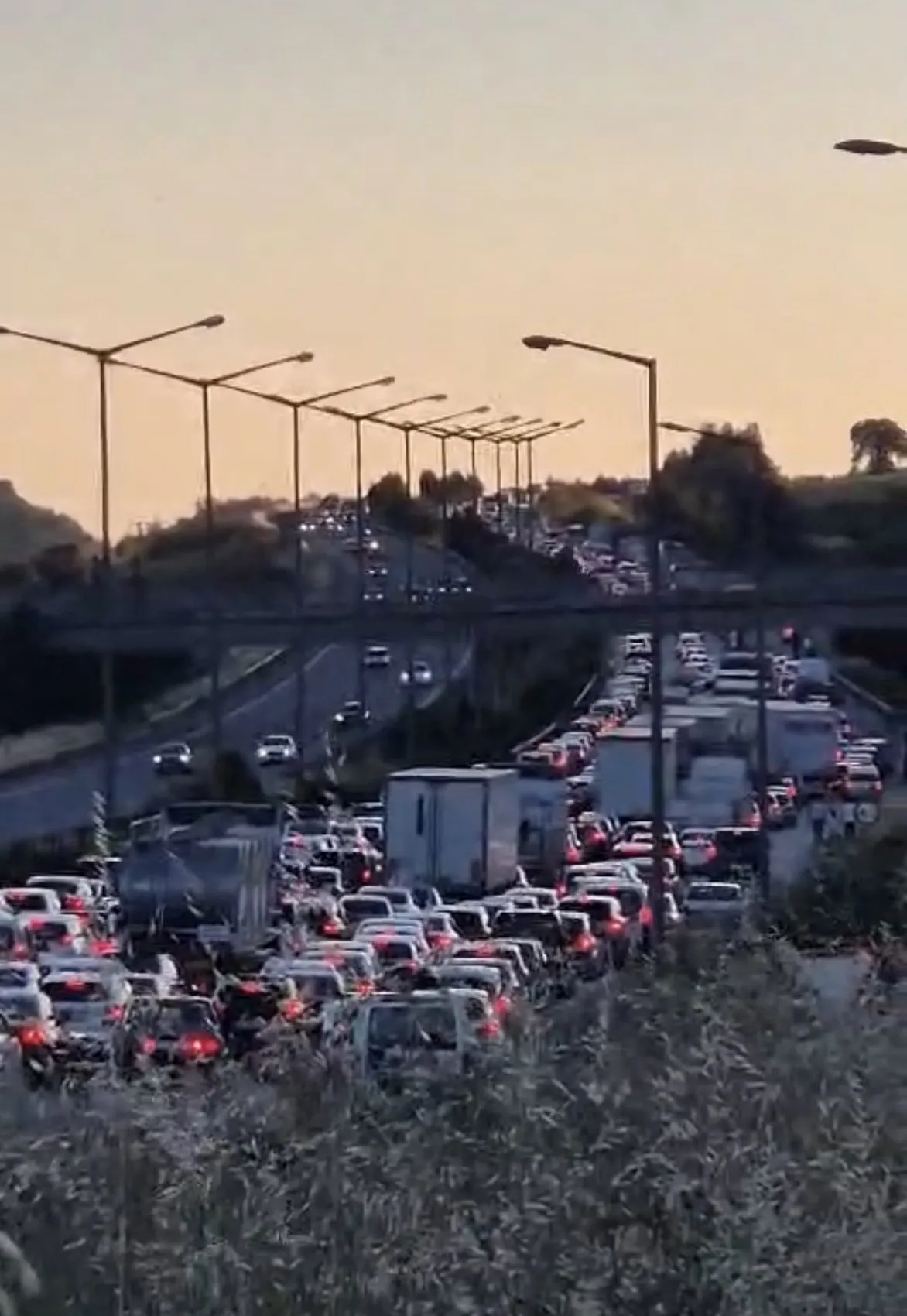 Osmaniye TAG Otoyolu tünelinde zincirleme kaza