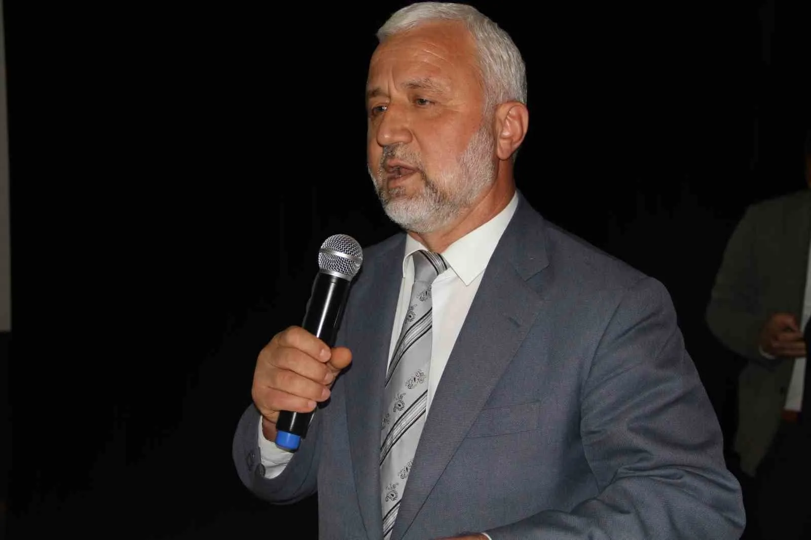 HACI KAHRAMAN KONUŞMA YAPTI