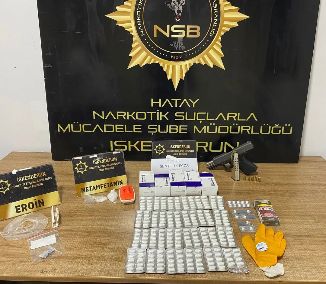 Hatay polisinde mayıs ayı operasyon bilançosu 77 tutuklama
