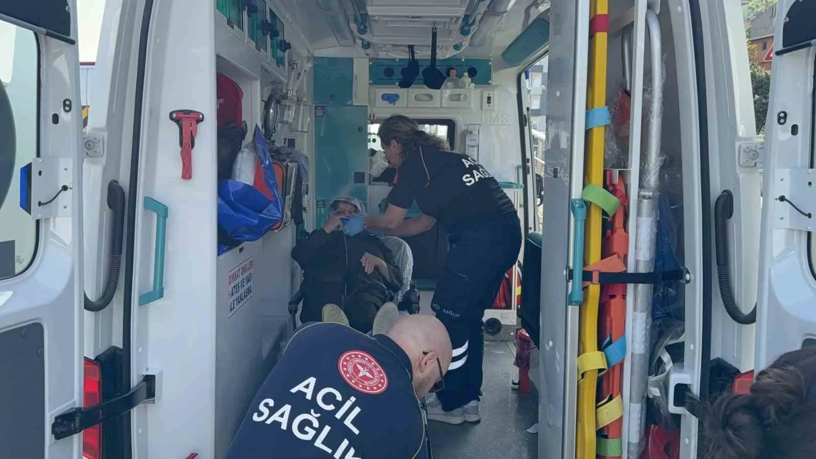 SAMSUN’DA TRAMVAYIN ÇARPTIĞI 61 YAŞINDAKİ KADIN YARALANDI