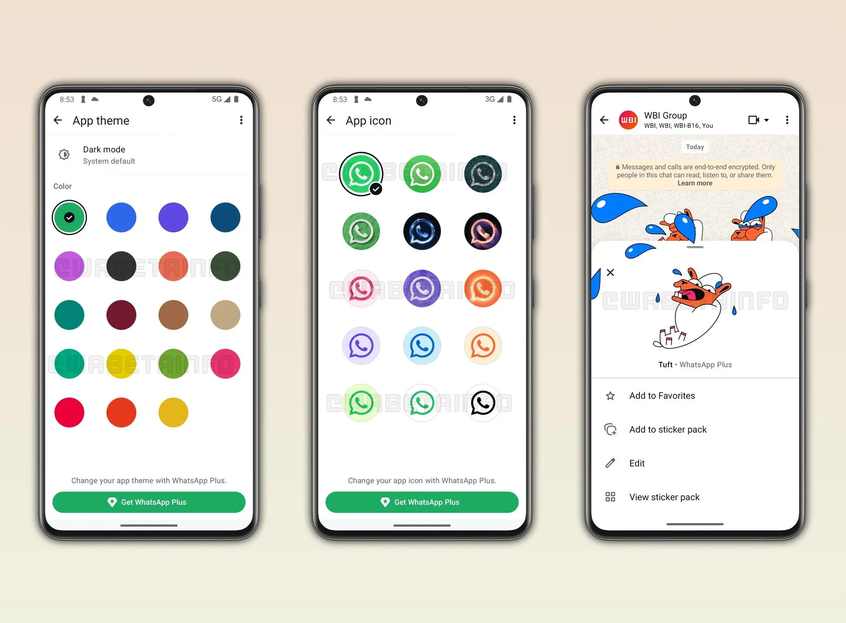 whatsapp plus premium özellikleri
