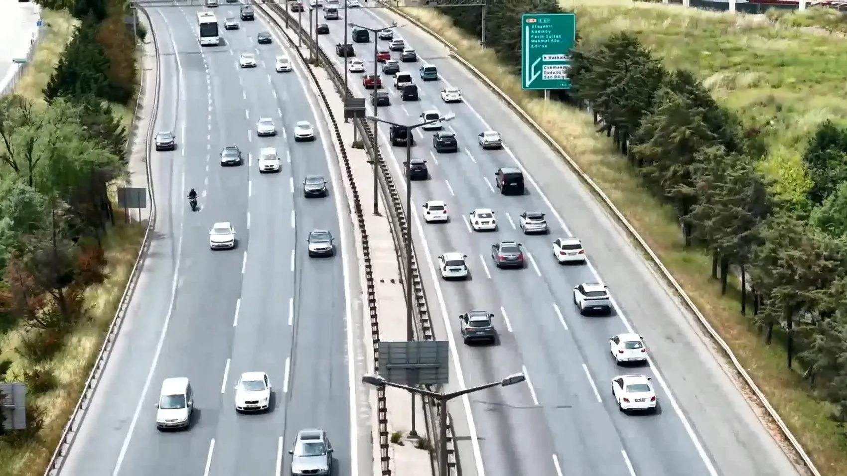 İstanbul yolunda bayram dönüşü çilesi başladı